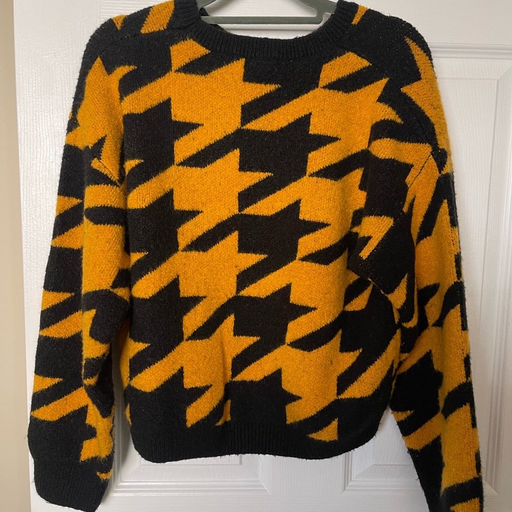 Asos Houndstooth Pattern Sweater. - image 1